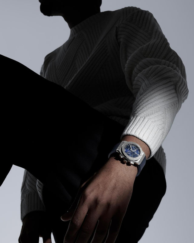 Classic Fusion Chronograph Titanium Blue