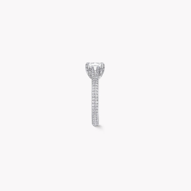 Legacy Emerald Cut Diamond Engagement Ring