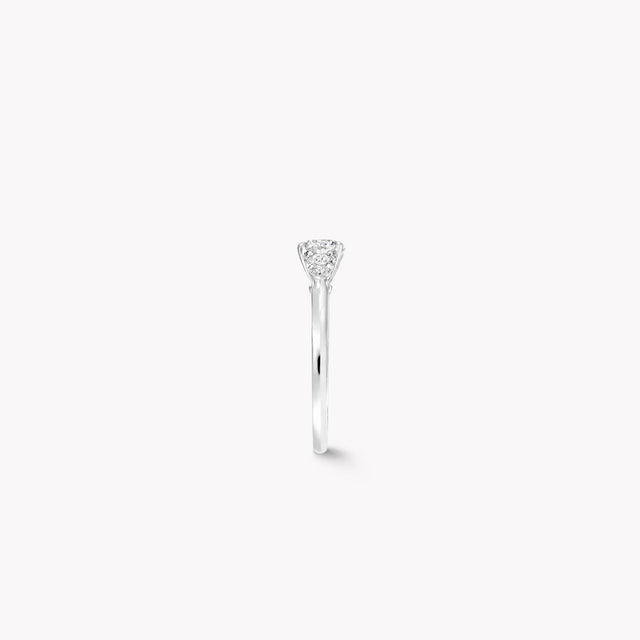 Promise Round Diamond Engagement Ring