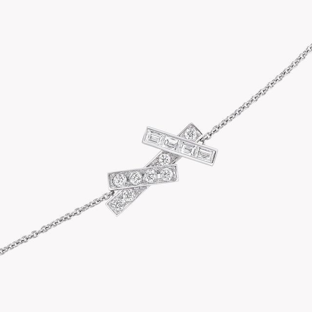 Threads Diamond Mini Bracelet