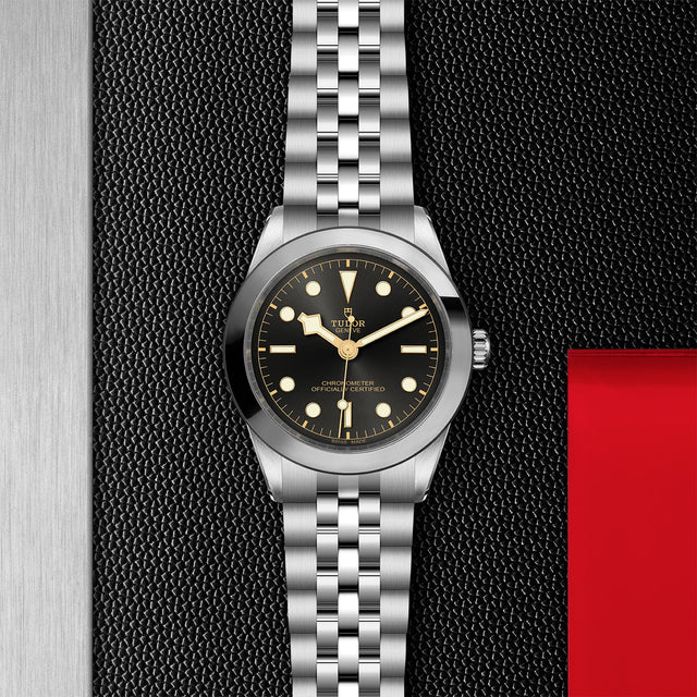 tudor m79660 0001 in store flat lay