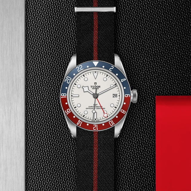 tudor m79830rb 0012 in store flat lay